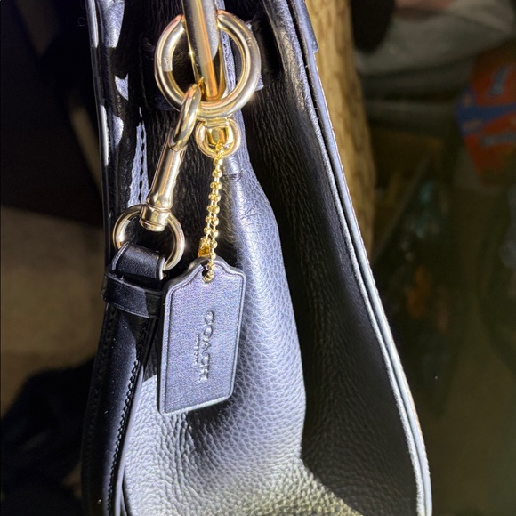 Coach Signature Brown and Black Satchel - Picture 7 of 7